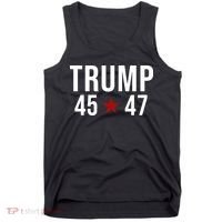 Donald Trump 45 47th President Tank Top thumb 0