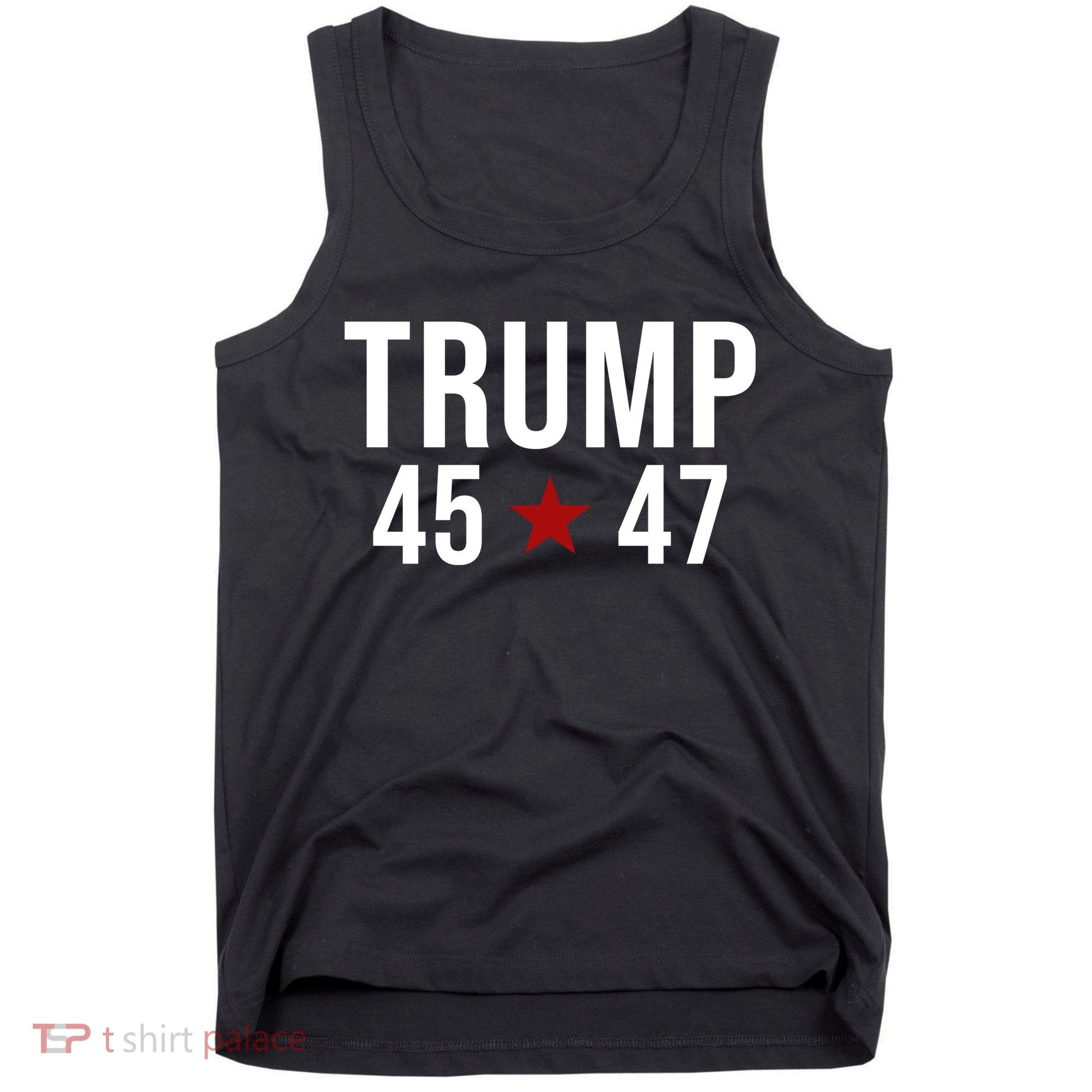 Donald Trump 45 47th President Tank Top