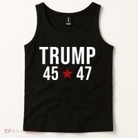 Donald Trump 45 47th President Tank Top thumb 2