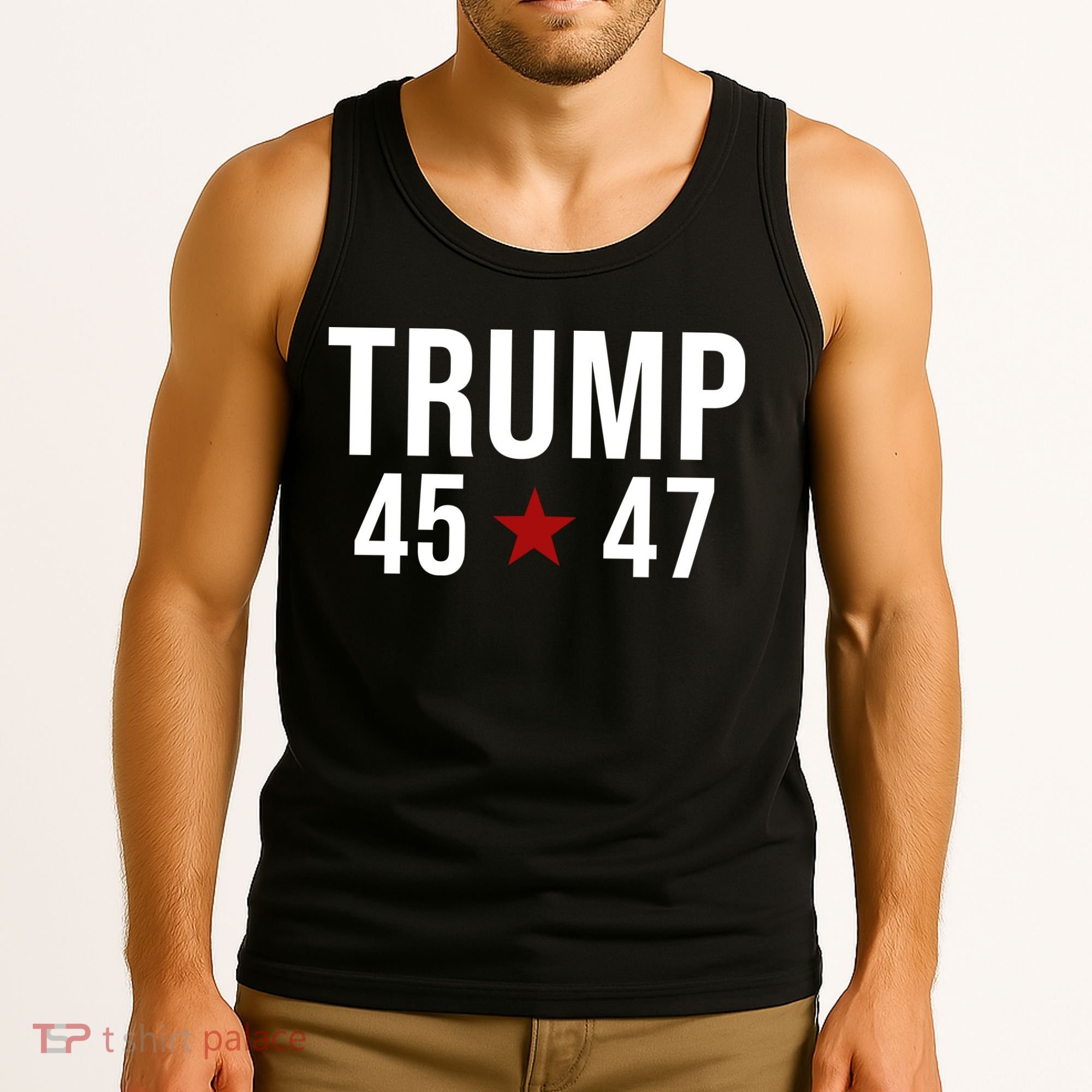 Donald Trump 45 47th President Tank Top