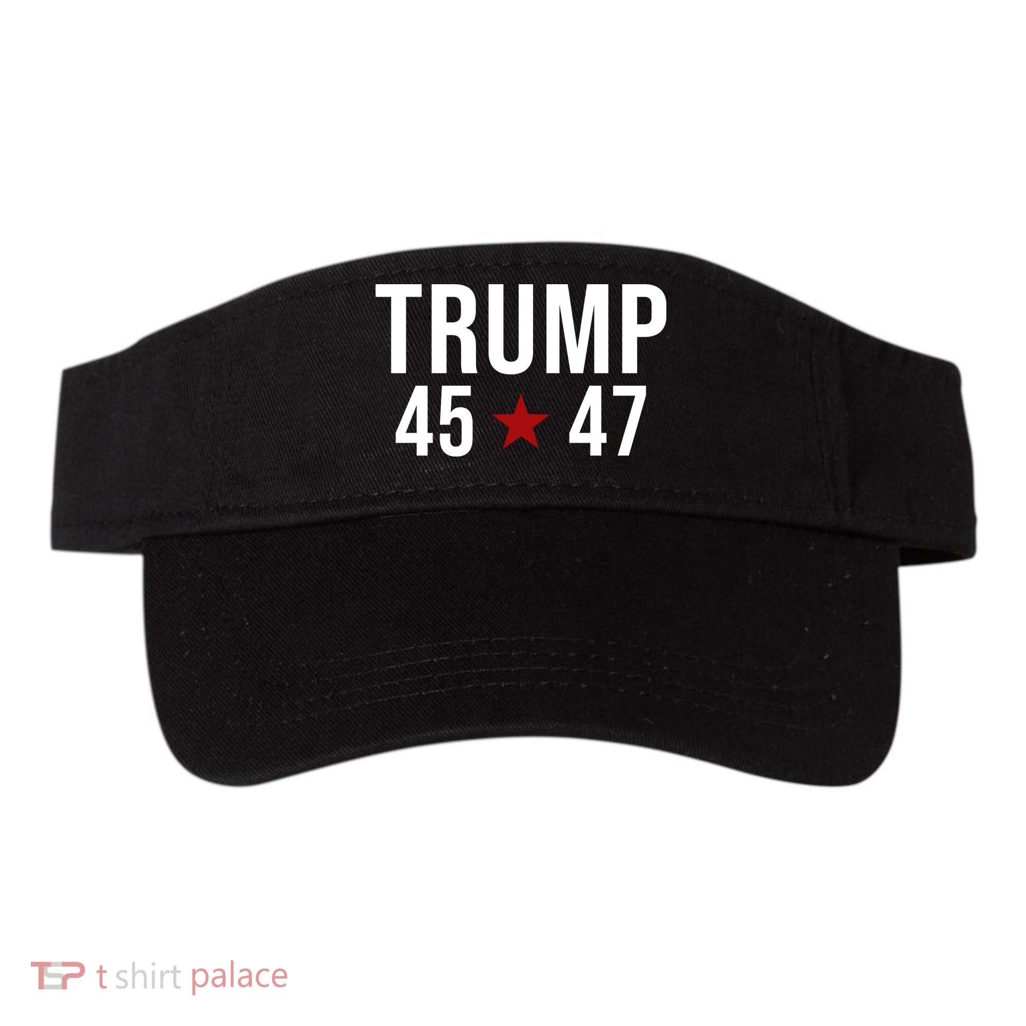 Donald Trump 45 47th President Visor