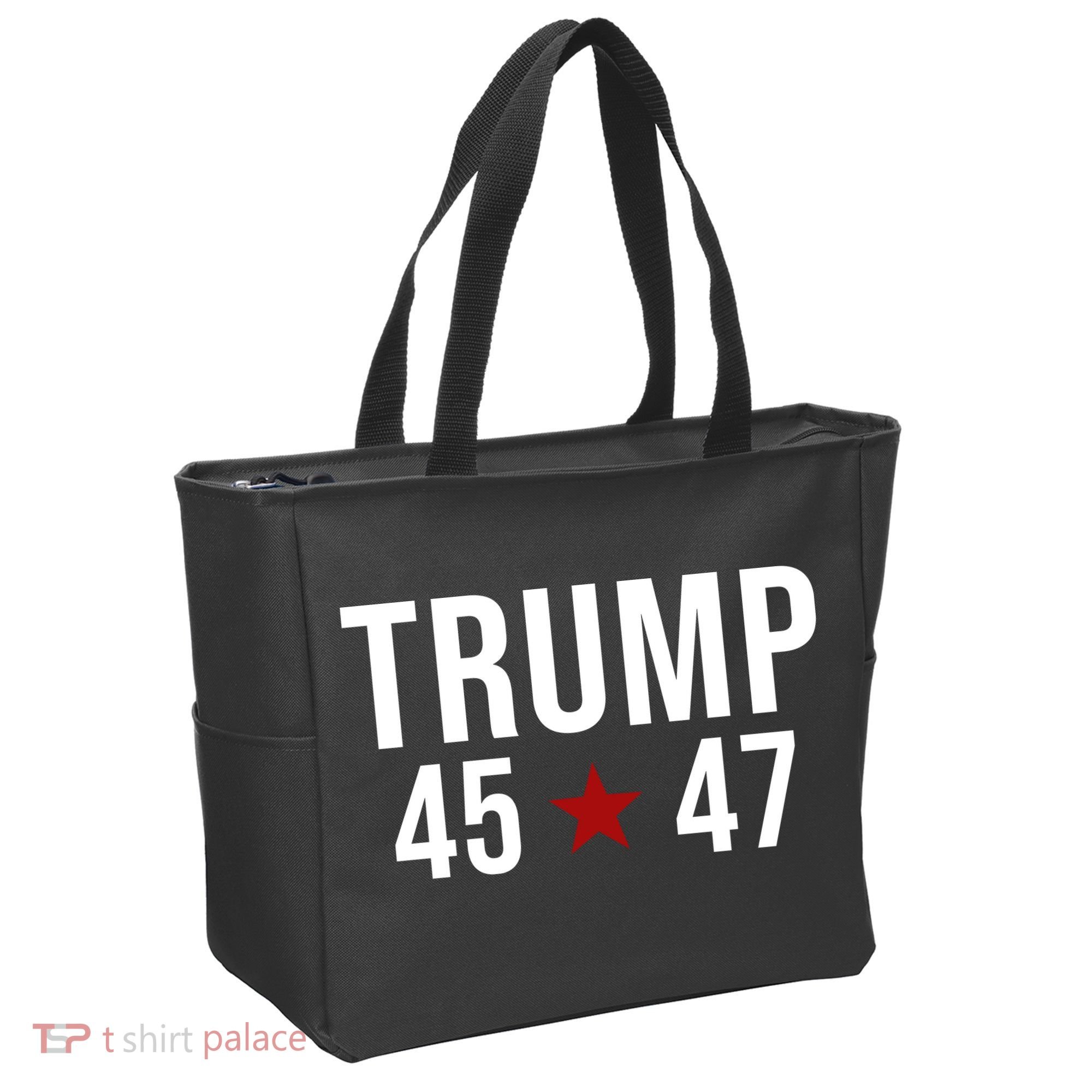 Donald Trump 45 47th President Tote Bag