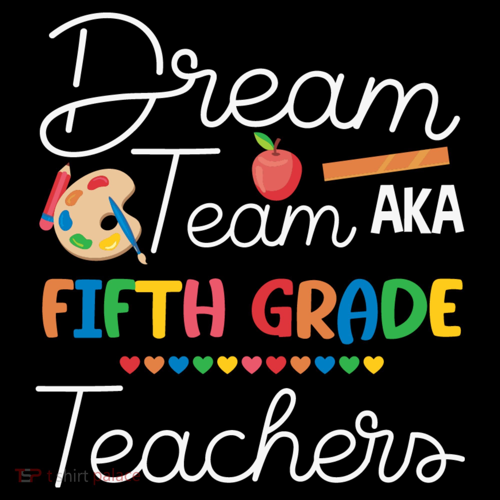 Dream Team 5th Grade Teacher Fifth Grade Back To School Coffee Mug
