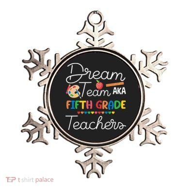 Dream Team 5th Grade Teacher Fifth Grade Back To School Ornament