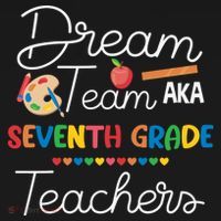 Dream Team 7th Grade Teacher Seventh Grade Back To School Women's Hoodie thumb 2