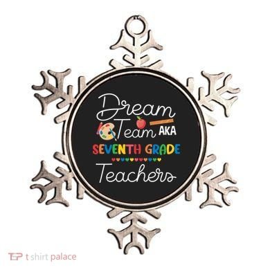 Dream Team 7th Grade Teacher Seventh Grade Back To School Ornament