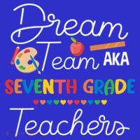 Dream Team 7th Grade Teacher Seventh Grade Back To School Mousepad thumb 1