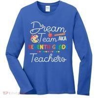 Dream Team 7th Grade Teacher Seventh Grade Back To School Women's Long Sleeve Shirt thumb 0