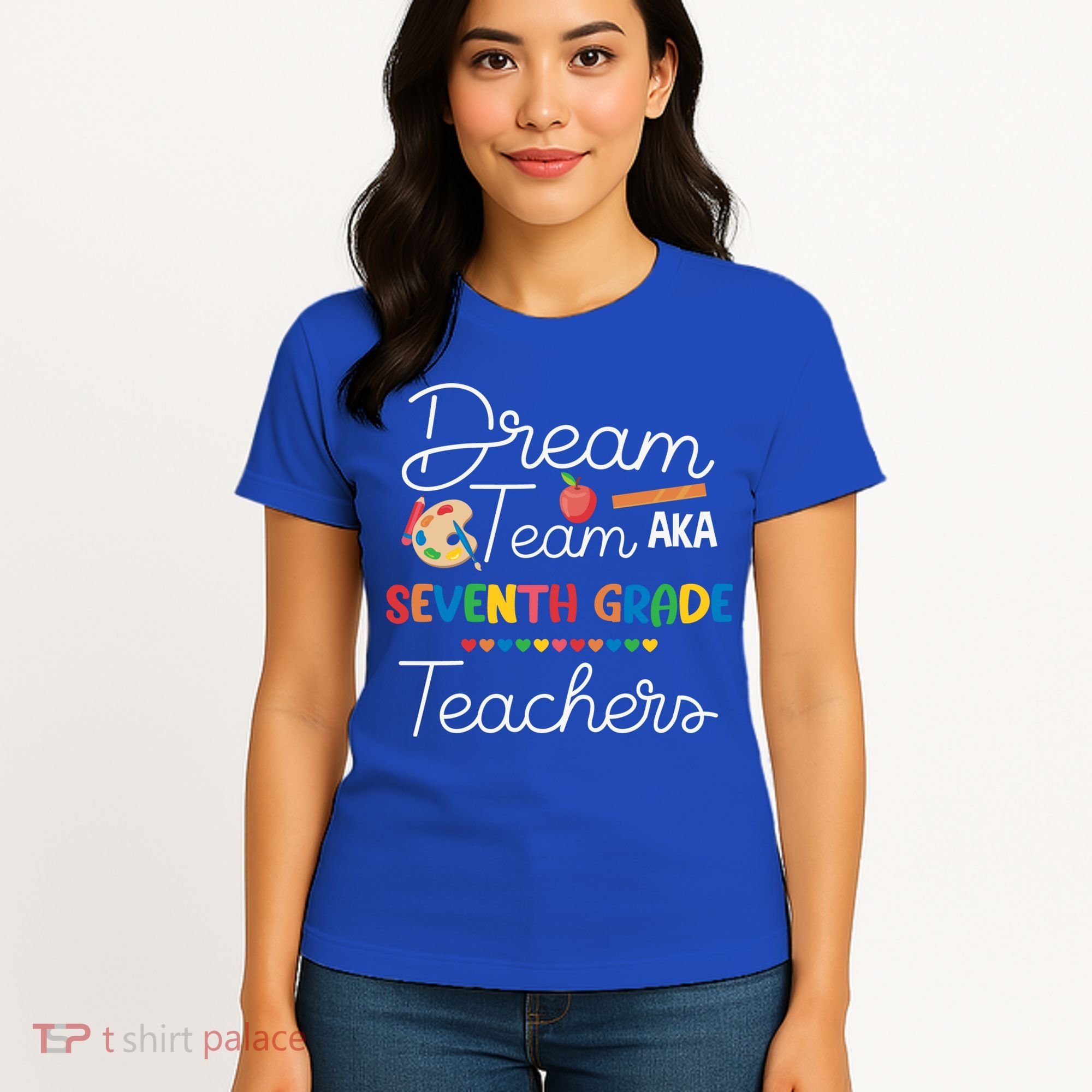 Dream Team 7th Grade Teacher Seventh Grade Back To School Women's T-Shirt
