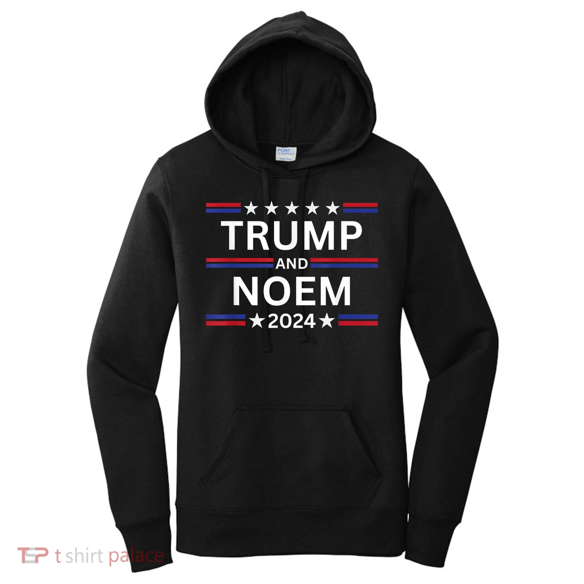 Donald Trump And Kristi Noem 2024 Presidential Election 2024 Women's Hoodie