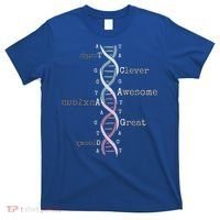 Dna Tee Awesome Genome Funny Science Genetics Birthday Gift T-Shirt thumb 0