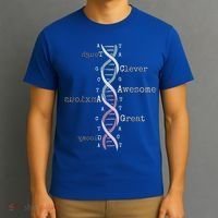 Dna Tee Awesome Genome Funny Science Genetics Birthday Gift T-Shirt thumb 3