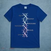 Dna Tee Awesome Genome Funny Science Genetics Birthday Gift T-Shirt thumb 5