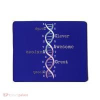 Dna Tee Awesome Genome Funny Science Genetics Birthday Gift Mousepad thumb 0