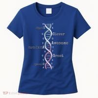 Dna Tee Awesome Genome Funny Science Genetics Birthday Gift Women's T-Shirt thumb 0