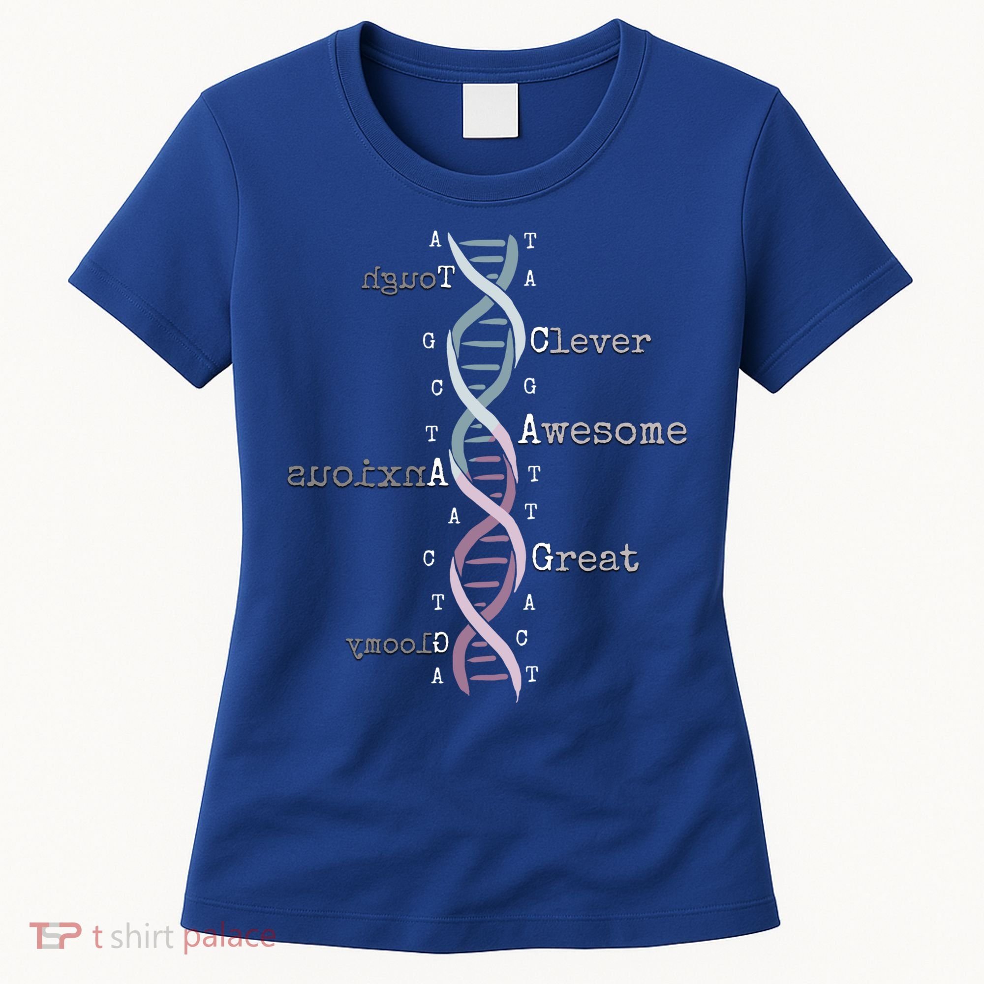 Dna Tee Awesome Genome Funny Science Genetics Birthday Gift Women's T-Shirt