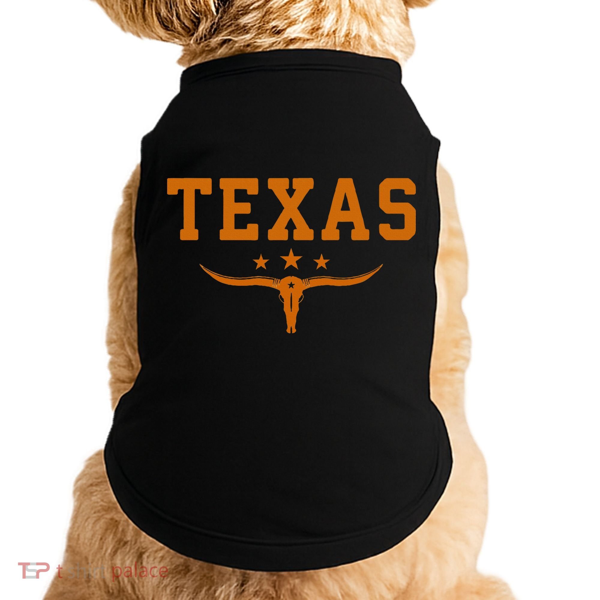 Distressed Texas Apparel Doggie Tank