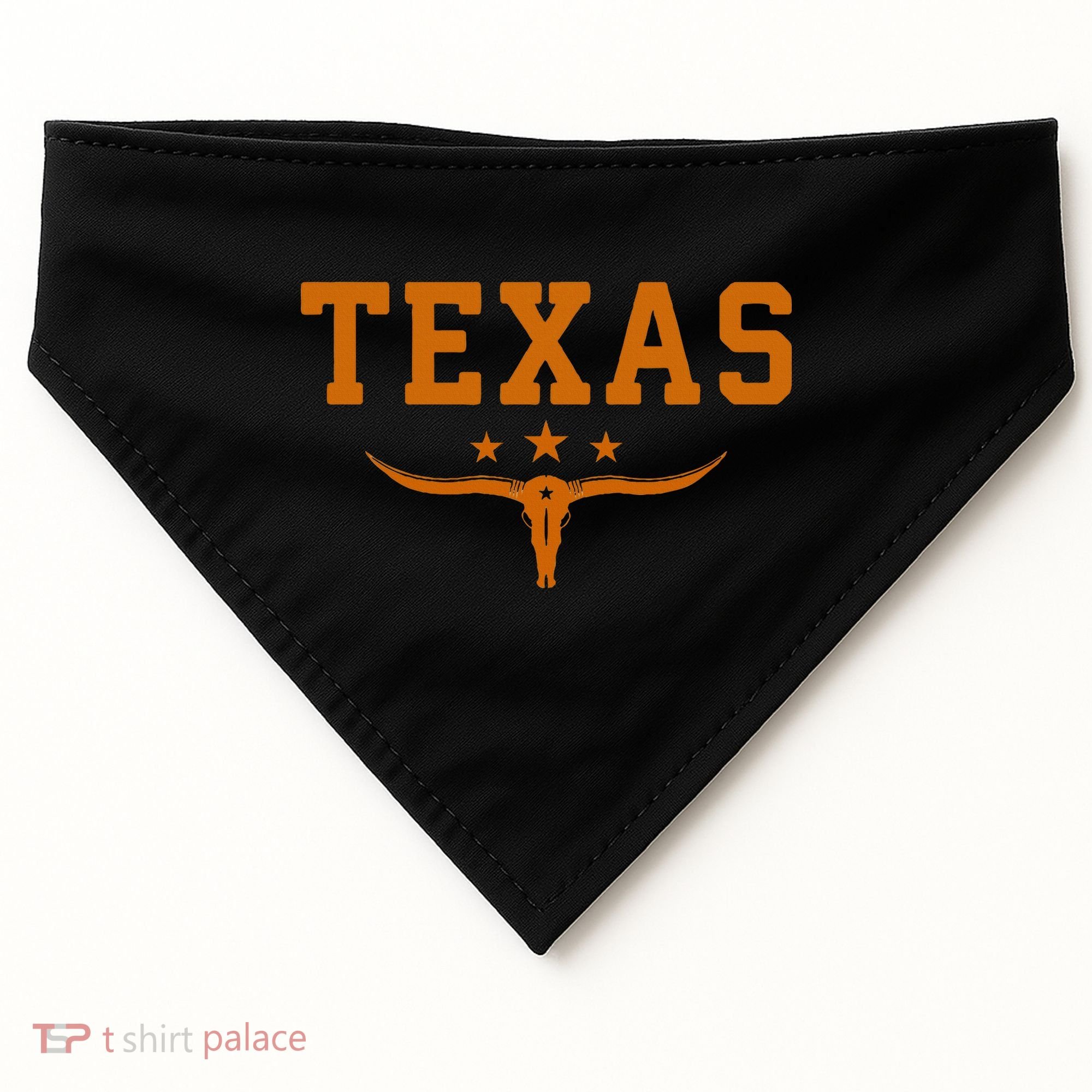 Distressed Texas Apparel USA-Made Doggie Bandana