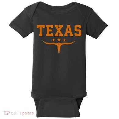 Distressed Texas Apparel Baby Bodysuit