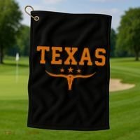 Distressed Texas Apparel Golf Towel thumb 1