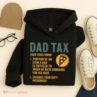 Dad Tax: A Fun Take on Fatherhood Hoodie thumb 4