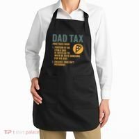 Dad Tax: A Fun Take on Fatherhood Apron thumb 2