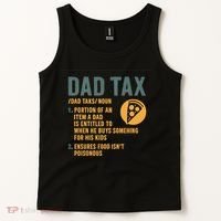Dad Tax: A Fun Take on Fatherhood Tank Top thumb 2