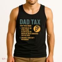 Dad Tax: A Fun Take on Fatherhood Tank Top thumb 3