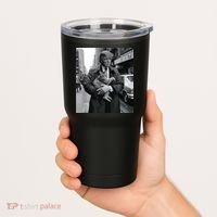 Donald Trump And Cat In Nyc Tumbler thumb 2