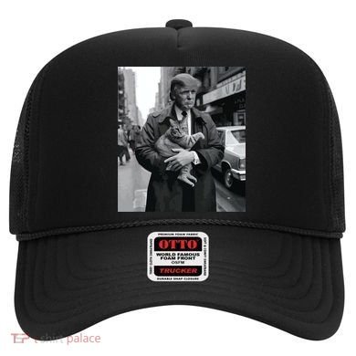 Donald Trump And Cat In Nyc Hat