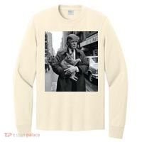 Donald Trump And Cat In Nyc Long Sleeve Shirt thumb 0