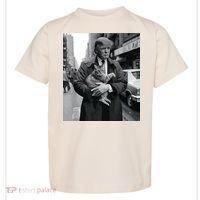 Donald Trump And Cat In Nyc Toddler T-Shirt thumb 0