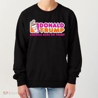 Donald Trump America Runs On Trump Women's Sweatshirt thumb 0