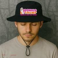 Donald Trump America Runs On Trump Bucket Hat thumb 2