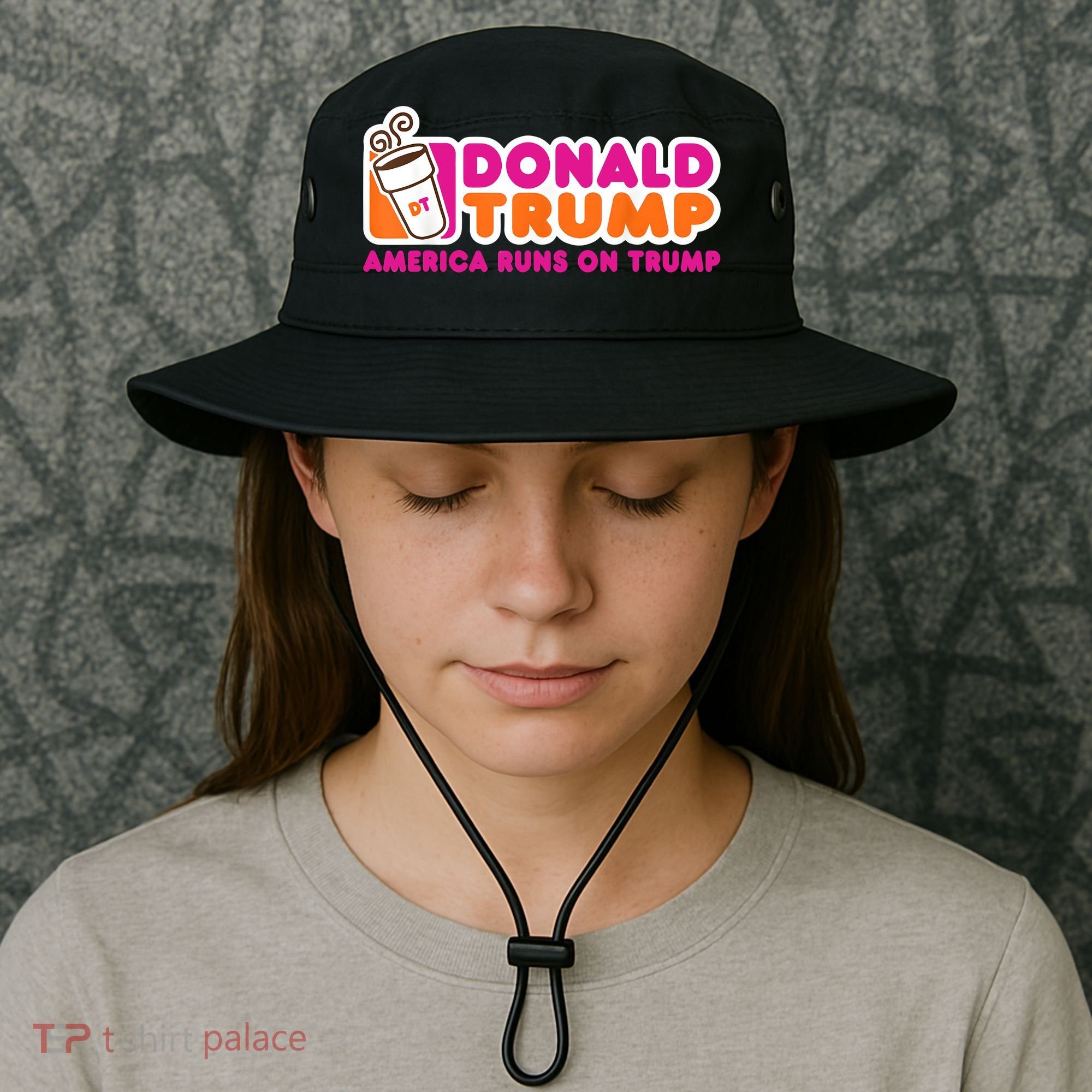 Donald Trump America Runs On Trump Bucket Hat