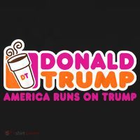 Donald Trump America Runs On Trump Women's Hoodie thumb 2