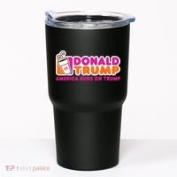Donald Trump America Runs On Trump Tumbler thumb 0