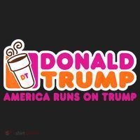 Donald Trump America Runs On Trump Golf Towel thumb 3