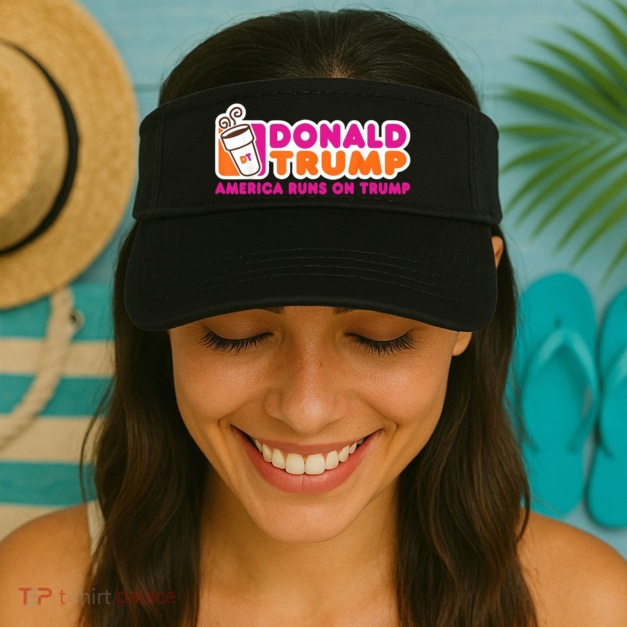Donald Trump America Runs On Trump Visor