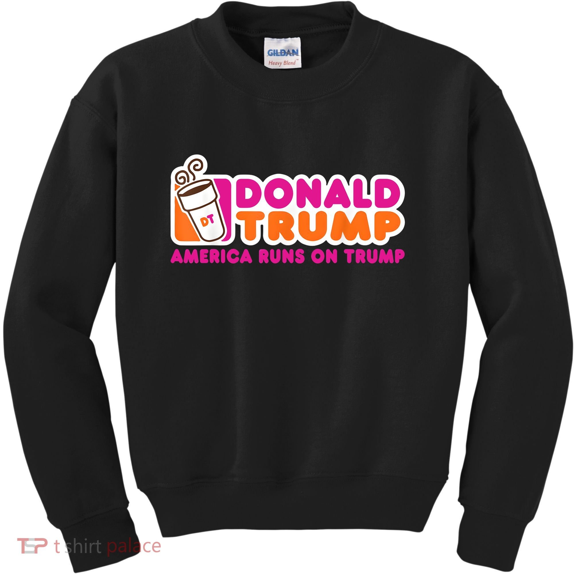 Donald Trump America Runs On Trump Kids Sweatshirt