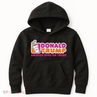 Donald Trump America Runs On Trump Kids Hoodie thumb 0