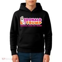 Donald Trump America Runs On Trump Kids Hoodie thumb 4