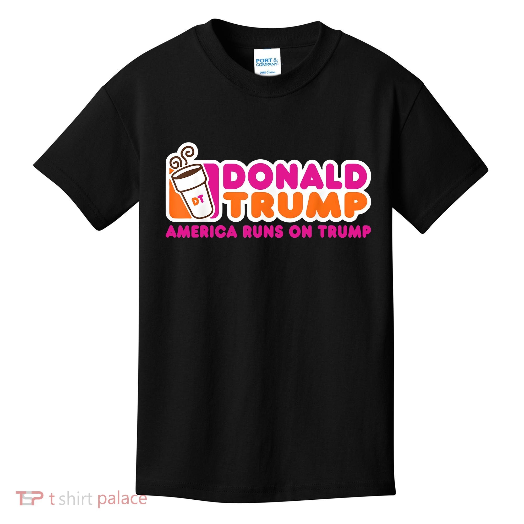 Donald Trump America Runs On Trump Kids T-Shirt