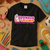 Donald Trump America Runs On Trump Kids T-Shirt thumb 3