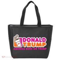 Donald Trump America Runs On Trump Tote Bag thumb 0