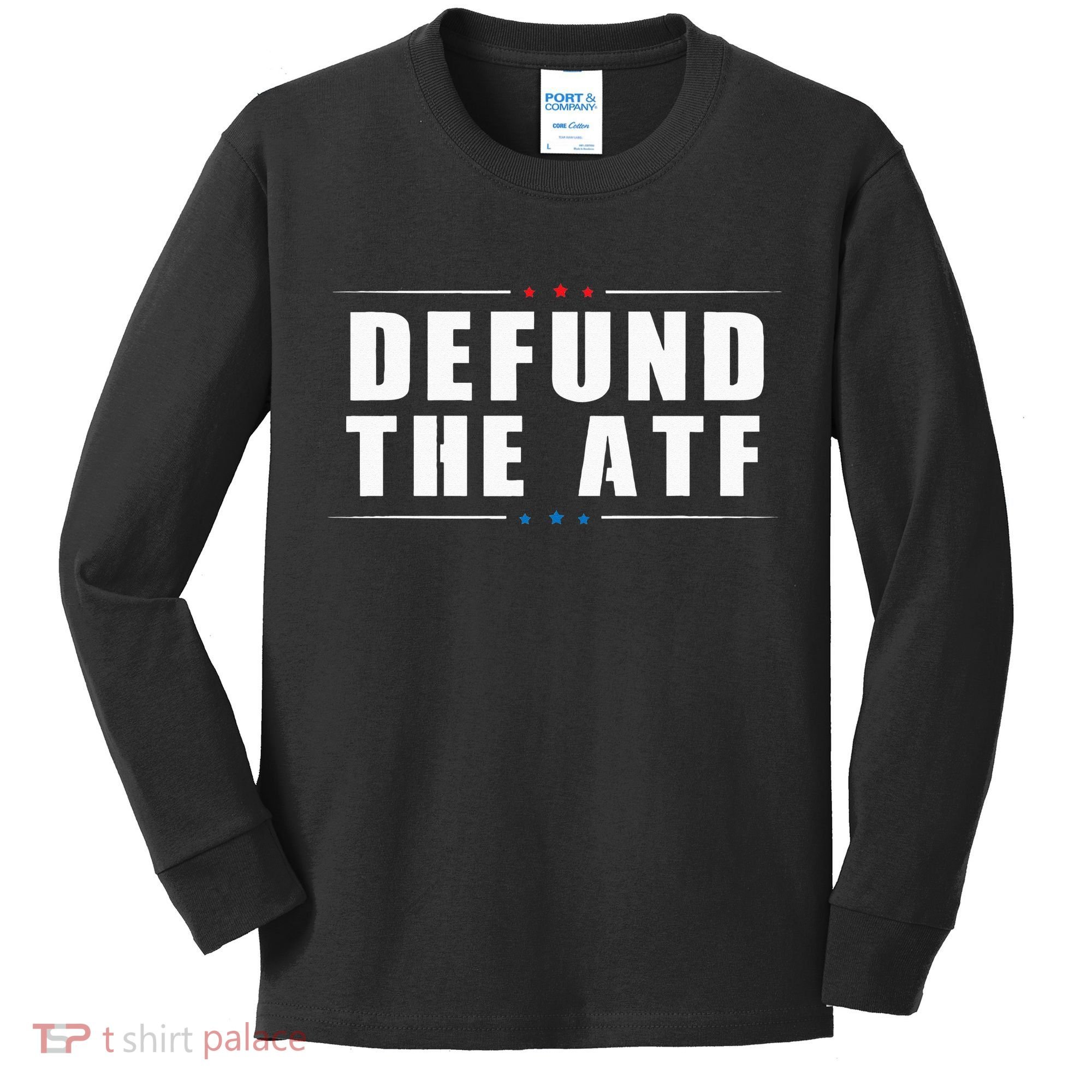 Defund The ATF 2nd Amendment Pro Gun Kids Long Sleeve Shirt