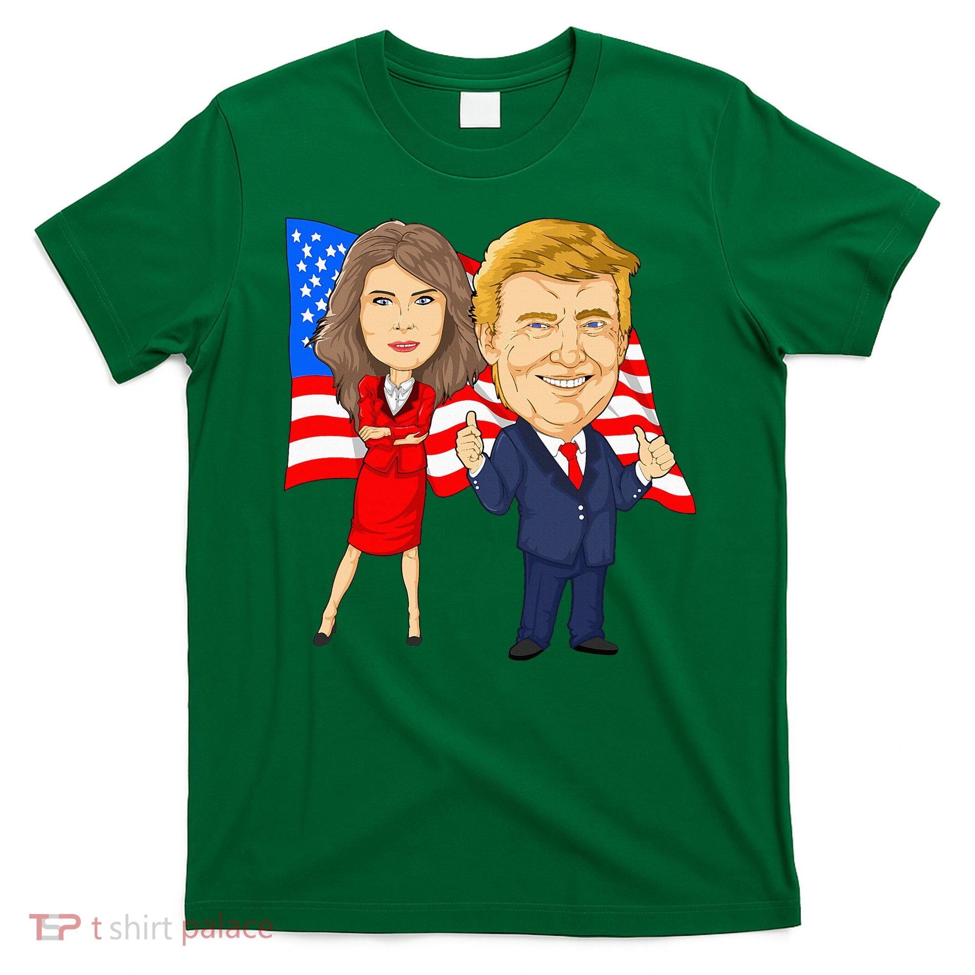Donald Trump And Melania Trump Potus Flotus Usa T-Shirt