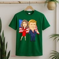 Donald Trump And Melania Trump Potus Flotus Usa T-Shirt thumb 2