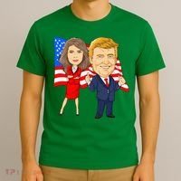Donald Trump And Melania Trump Potus Flotus Usa T-Shirt thumb 3