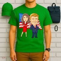 Donald Trump And Melania Trump Potus Flotus Usa T-Shirt thumb 6